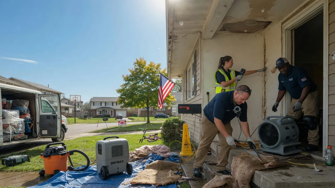 Water Damage Restoration in Columbus, KY near me